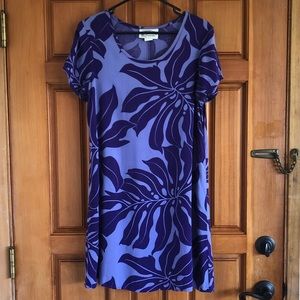 Leinaʻala (Small) Purple Aloha Dress